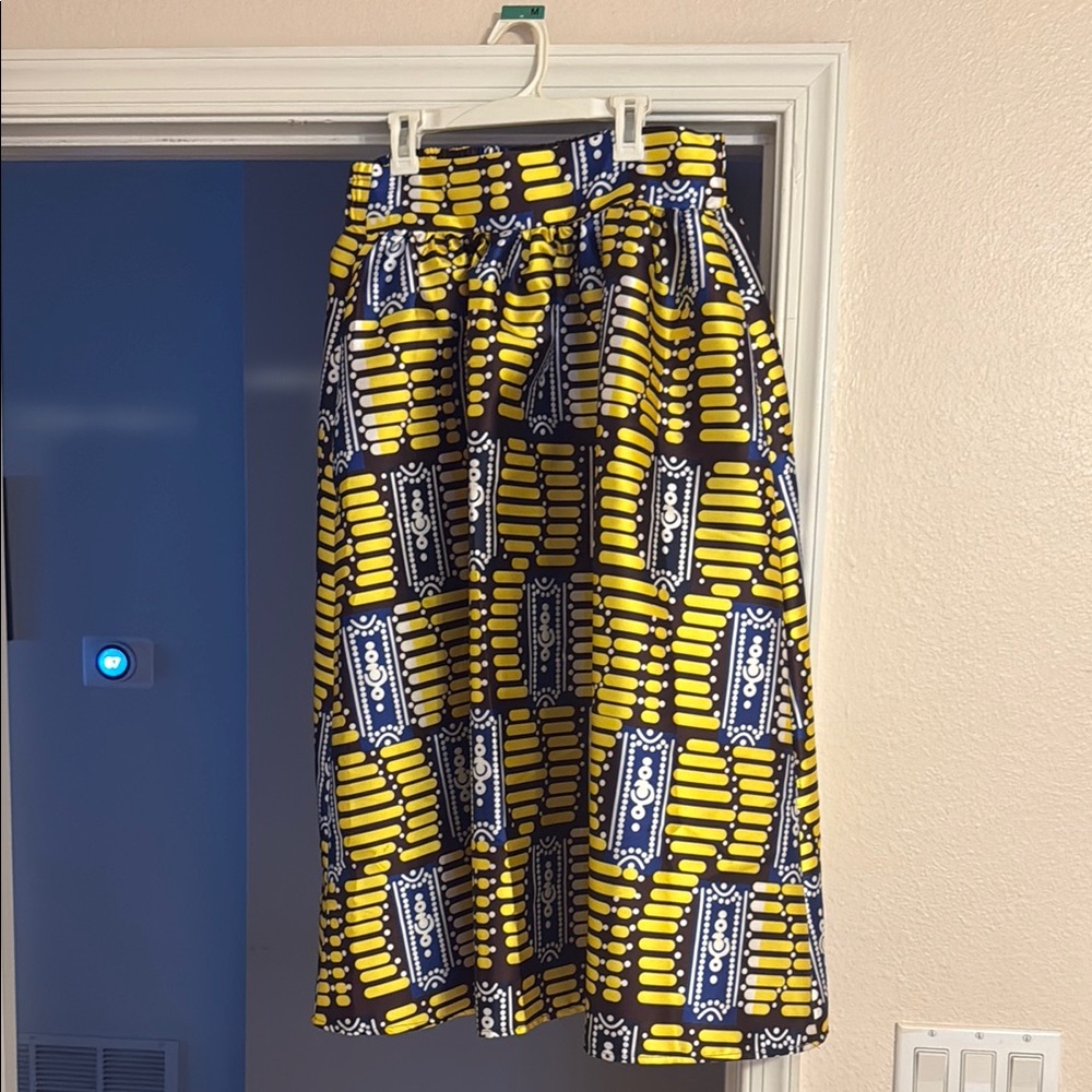 Colorful Patterned African prince Skirt